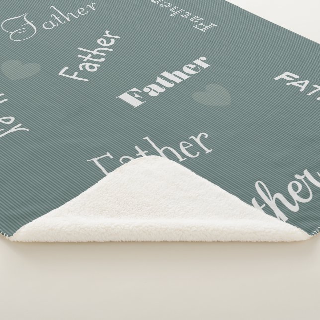 Cobertor Sherpa HAMbWG - Voo mais suave - Seu nome! (3/4)