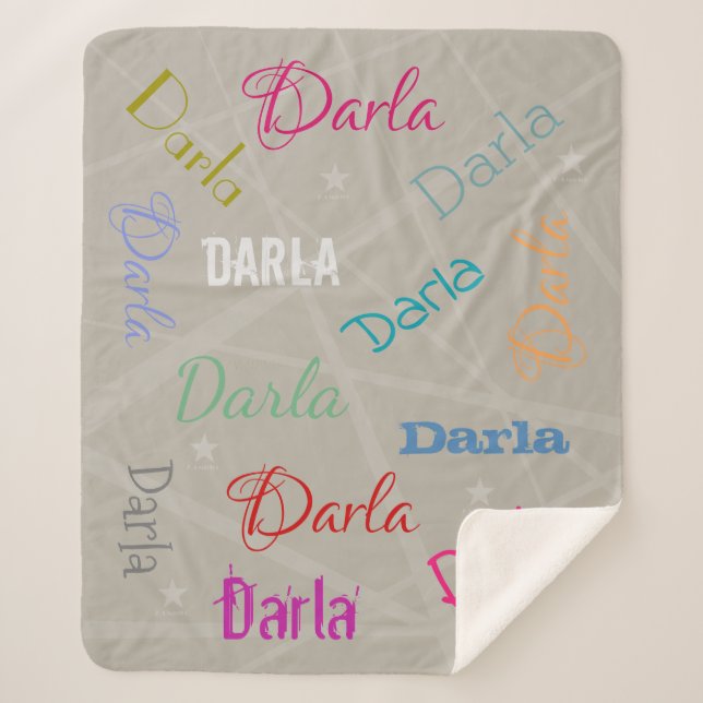 Cobertor Sherpa HAMbWG - Voo mais suave - Seu nome! (Frente)