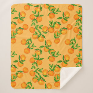 Cobertor Sherpa Hand drawn seamless background pattern inspired by