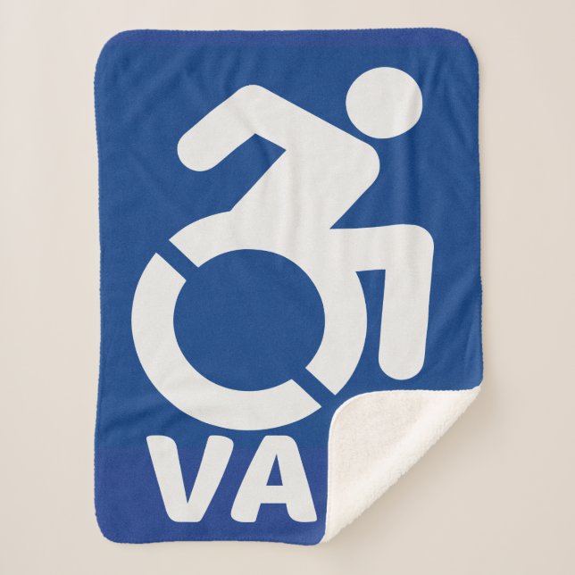 Cobertor Sherpa Handicapped Van Modern (Frente)