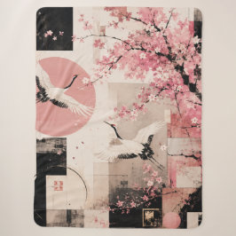 Cobertor Sherpa Harmonia Avant-Garde de Sakura e Grous