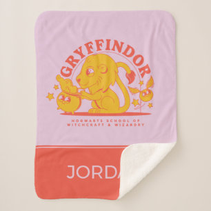 Cobertor Sherpa HARRY POTTER™   Escola GRYFFINDOR™ Hogwarts