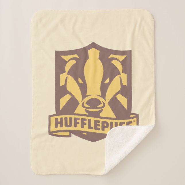 Cobertor Sherpa HARRY POTTER™ | FFLUFF™ — Crest (Frente)