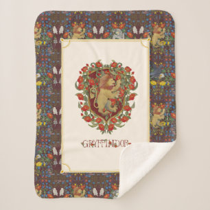 Cobertor Sherpa HARRY POTTER™   GRIFFINDOR™ Crest