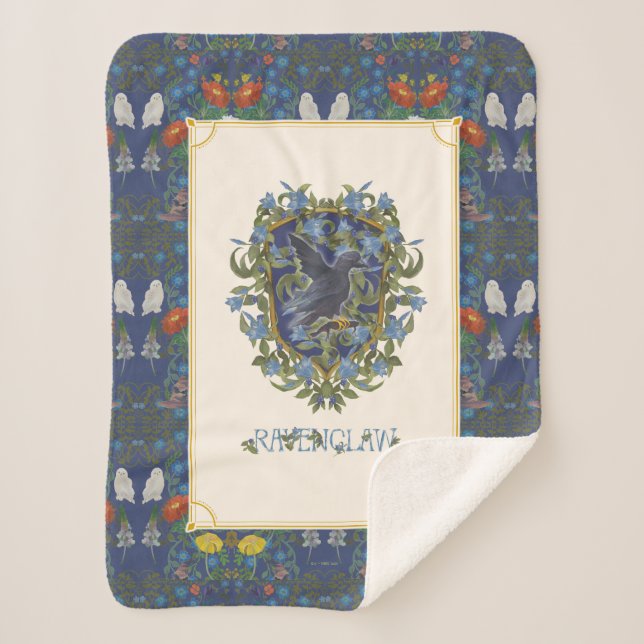 Cobertor Sherpa HARRY POTTER™ | RAVENCLAW™ Crest (Frente)