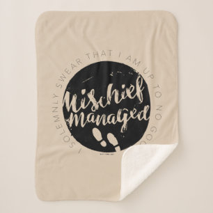 Cobertor Sherpa Harry Potter   Tipografia dos mapas de Marauder