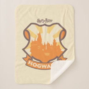 Cobertor Sherpa HARRY POTTER™   Verão Magic HOGWARTS™ Crest
