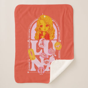 Cobertor Sherpa HARRY POTTER™   Volte a Luna Lovegood
