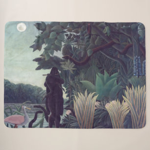Cobertor Sherpa Henri Rousseau - A Encantadora de Serpentes
