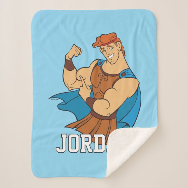 Cobertor Sherpa Hercules Bicep Flex Sherpa Blanket (Frente)