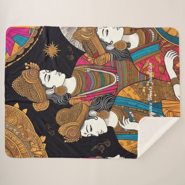 Cobertor Sherpa "Heritage Celebrations Redefined" (Frente (Horizontal))