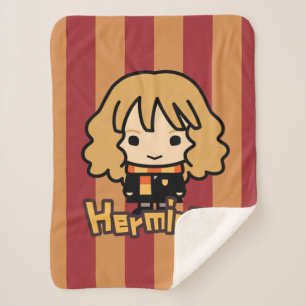 Cobertor Sherpa Hermione Granger Personagem de desenho animado Art
