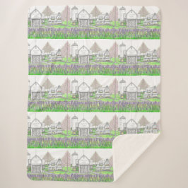 Cobertor Sherpa Hilltop Fazenda Sherpa Blanket