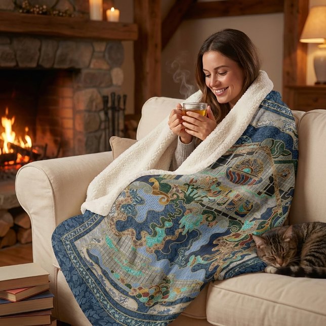 Cobertor Sherpa Home (Criador carregado)