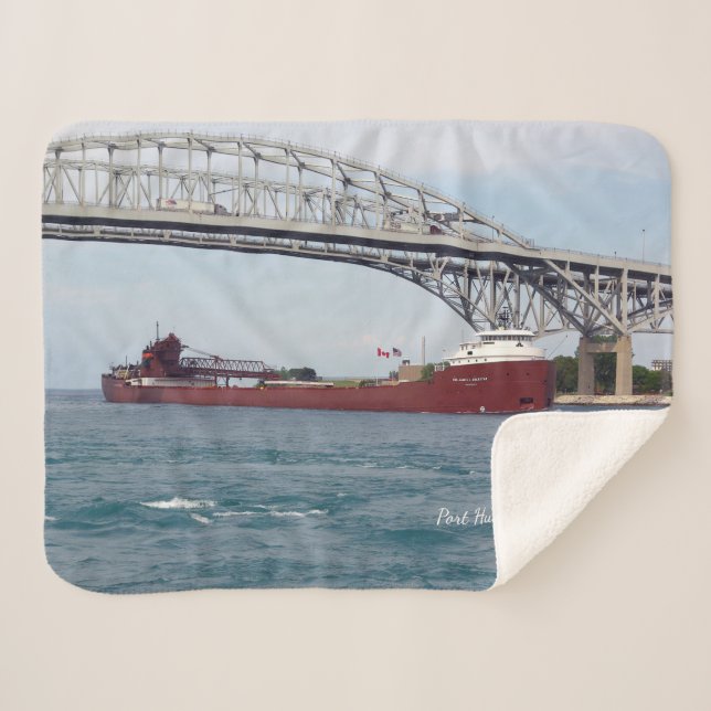 Cobertor sherpa Hon James L. Oberstar PH (Frente (Horizontal))