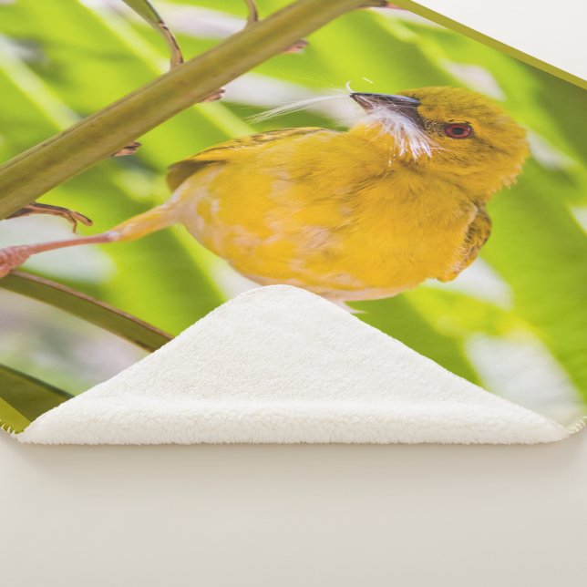 Cobertor Sherpa Hora de construir o ninho (3/4)