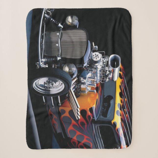 Cobertor Sherpa Hot rod (Frente)
