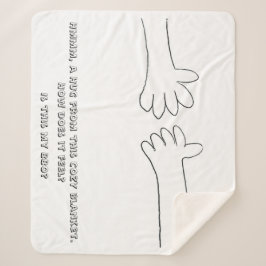 Cobertor Sherpa Hug Blanket - meu BBO