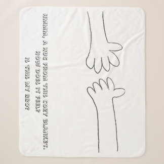 Cobertor Sherpa Hug Blanket - meu BBO