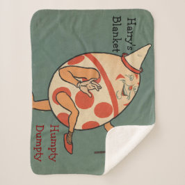 Cobertor Sherpa Humpty Dumpty Kids Personalizado