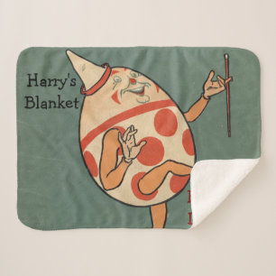 Cobertor Sherpa Humpty Dumpty Kids Personalizado
