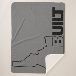 Cobertor Sherpa Hybrid Idaho Construído Sherpa Blanket