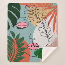 Ilustração tropical de Boho Natural