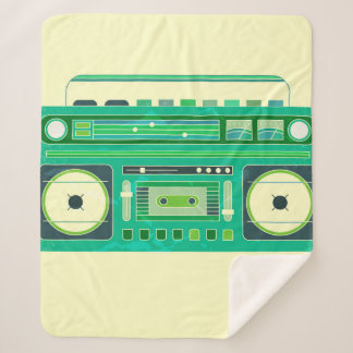 Cobertor Sherpa Imagem de imagem de uma caixa de expansão clássica