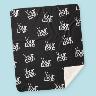 Cobertor Sherpa Imagem, logotipo comercial ou qualquer outro Desig