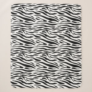 Cobertor Sherpa Impressão de Zebra