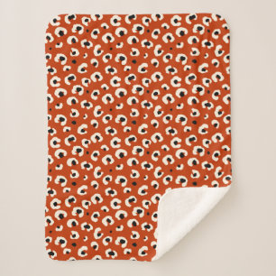 Cobertor Sherpa Impressão Leopardo Negrito