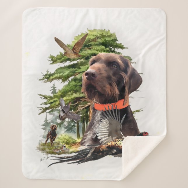 Cobertor Sherpa Impressoras (Frente)