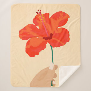 Cobertor Sherpa Infecção por Hibiscus