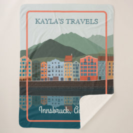 Cobertor Sherpa Innsbruck Austria Viagem