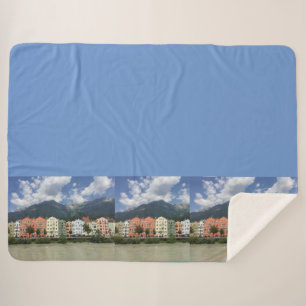 Cobertor Sherpa Innsbruck, cidade dos Alpes