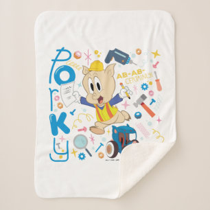 Cobertor Sherpa INSETOS BUNNY BUILDERS™  Ferramentas de Trabalho P