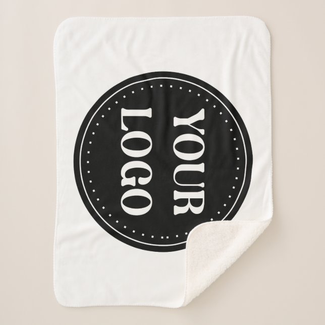 Cobertor Sherpa Inteligente, contemporâneo, polido e personalizáve (Frente)