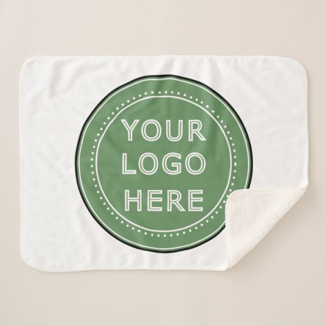 Cobertor Sherpa Inteligente, contemporâneo, polido e personalizáve (Frente (Horizontal))