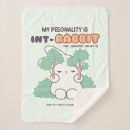 Cobertor Sherpa Introduzida pela Natureza: A Personalidade INT-RAB