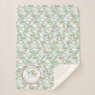 Cobertor Sherpa Invólucro para Casamentos no inverno Convidados