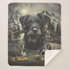 Cobertor Sherpa Jagdterrier - versátil cão caçador