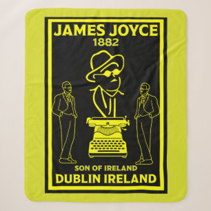 Cobertor Sherpa James Joyce Dublin Irlanda