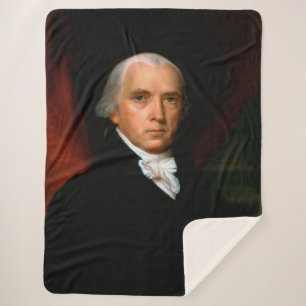 Cobertor Sherpa James Madison, o 4º Presidente: América Colonial