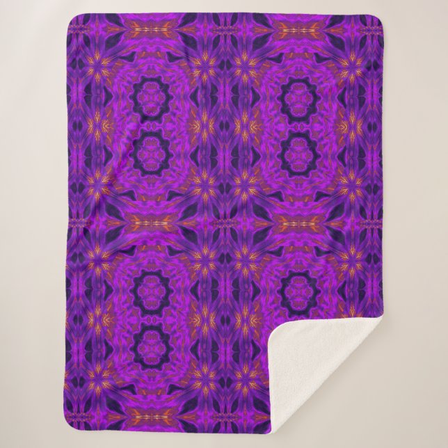 Cobertor Sherpa Jardim da Gaia 277 (Frente)