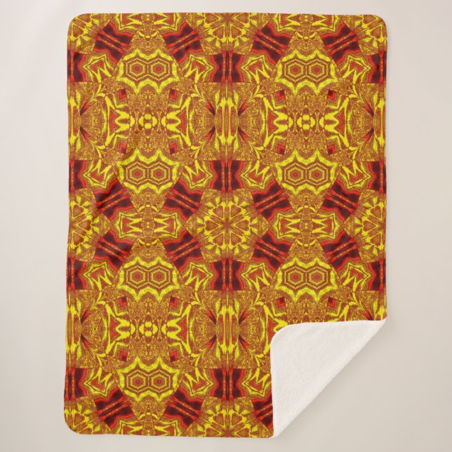 Cobertor Sherpa Jardim da Gaia 297 (Frente)