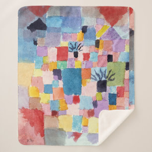 Cobertor Sherpa Jardins do Sul   Paul Klee   Sherpa Blanket