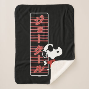 Cobertor Sherpa Joe Legal Japonês Neon Lights Pet