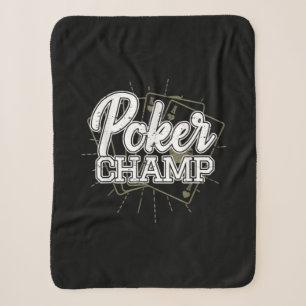 Cobertor Sherpa Jogo Cartões de Poker do Melhor Jogador