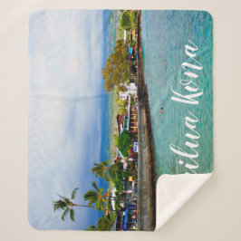 Cobertor Sherpa Kailua Kona Pier Hawaii