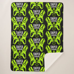 Cobertor Sherpa Kids Toy Gun Battsniper